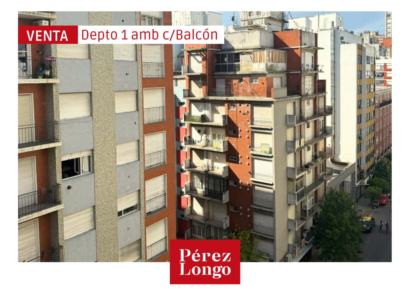 DEPARTAMENTO DE UN AMBIENTE CON BALCON