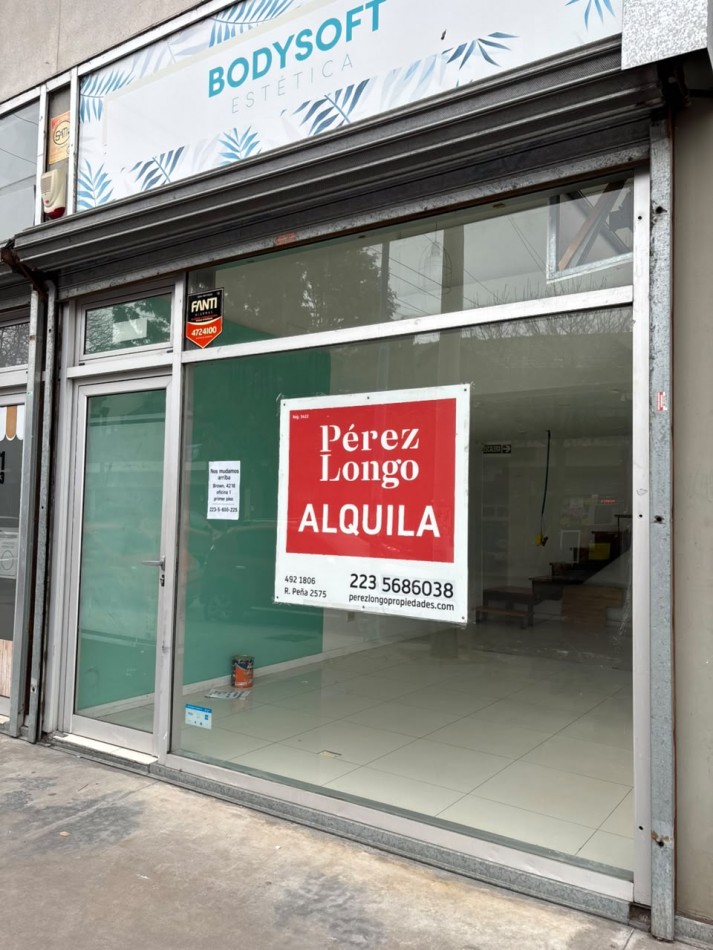 LOCAL EN ALQUILER EN SAN JUAN ESQUINA BROWN